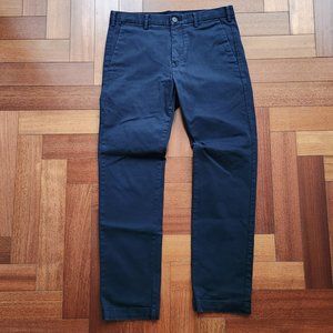 UNIQLO Navy Straight Leg Chinos - 30